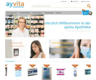 Ayvita.de(Die Versandapotheke) Screenshot