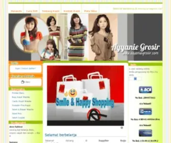 Ayyaniegrosir.com(Grosir baju Rajut) Screenshot