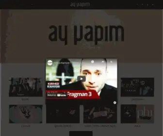 Ayyapim.com(Ay Yapım Resmi Web Sayfası) Screenshot