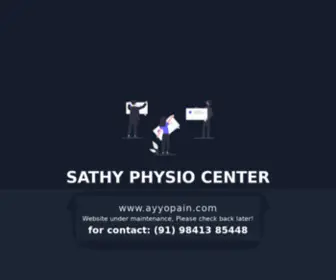 Ayyopain.com(Sathy Physiotheraphy Center) Screenshot