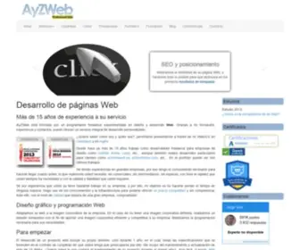 Ayzweb.com(Desarrollo Web y Presupuesto Online) Screenshot