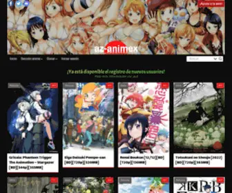 AZ-Animex.com(Más Ligero) Screenshot