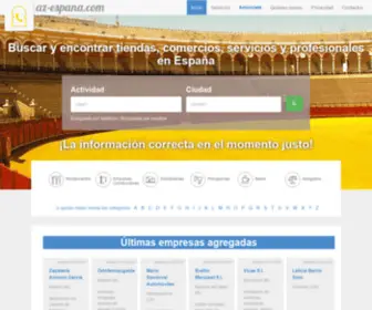 AZ-Espana.com(Busque) Screenshot