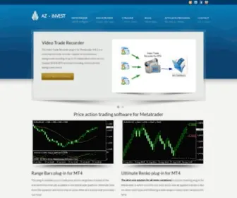 AZ-Invest.eu(Improve your forex trading with addons for Metatrader) Screenshot