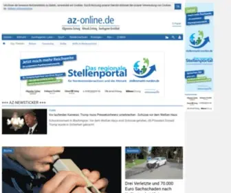 AZ-Online.de(Aktuelle Nachrichten aus Uelzen und Niedersachsen) Screenshot