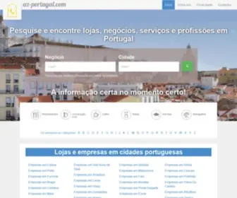 AZ-Portugal.com(Encontre) Screenshot