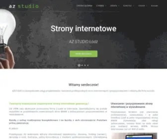 AZ-Studio.pl(Strony) Screenshot