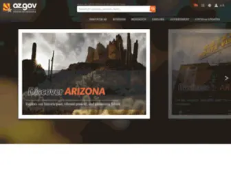 AZ.gov(AZ) Screenshot