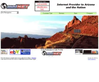 AZ.net(Omni Digicom Internet provider to Arizona and the Nation) Screenshot
