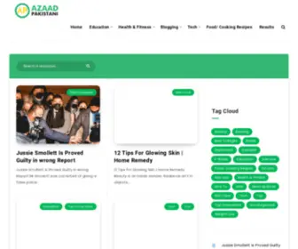 Azaadpakistani.com(Azaadpakistani) Screenshot