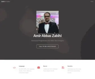 Azabihi.com(Zabihi Amir Abbas) Screenshot