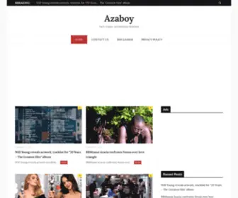 Azaboy.com(Tech, Scholarships, Business Blog) Screenshot