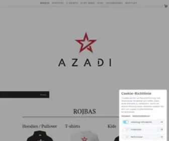 Azadi-Shop.com(ROJBAS) Screenshot