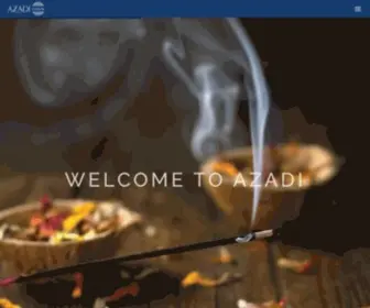 Azadiretreat.com(Best Luxury Yoga Retreat in Ubud Bali) Screenshot