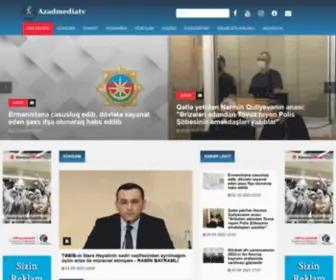 Azadmediatv.com(Xəbərlər) Screenshot