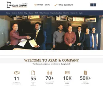 Azadncompany.com(Azadncompany) Screenshot