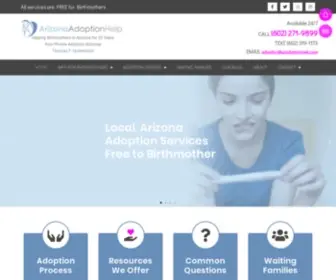 Azadoptionhelp.com(Adoption Agency in Phoenix) Screenshot