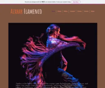 Azaharflamenco.com(Home) Screenshot