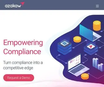 Azakaw.com(Compliance Management Software) Screenshot