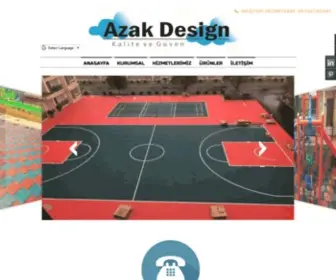 Azakdesign.com(Profesyonel Ekip ve Ekipmanlarla Kaliteli Hizmet) Screenshot