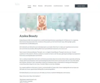 AzaleabeautyQLD.com.au(Azalea Beauty) Screenshot