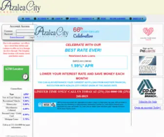 Azaleacitycu.com(Azalea City Credit Union) Screenshot