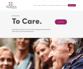 Azaleahomecare.com(Azalea Home Care) Screenshot