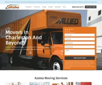 Azaleamoving.com(Charleston Movers) Screenshot