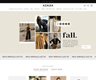 Azaleasf.com(Azalea Boutique) Screenshot