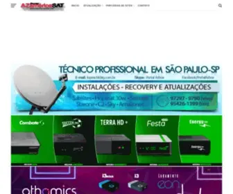Azamericasat.net(Portal Azamerica SAT) Screenshot