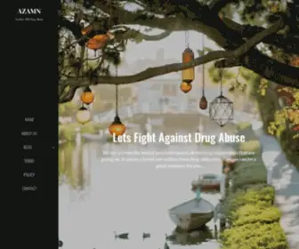 Azamn.com(Combat With Drug Abuse) Screenshot