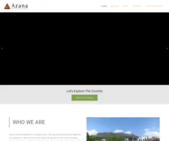Azanahotel.com(Our journey as national hotel management in Indonesia has started since 2007. Azana) Screenshot