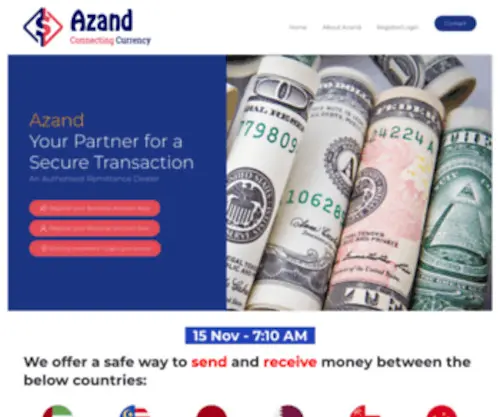 Azand.com.au(Azand) Screenshot