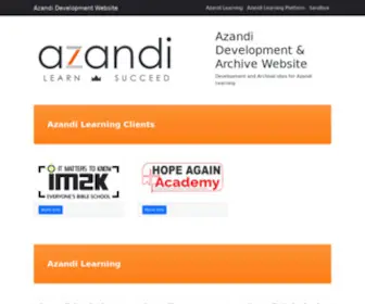 Azandi.dev(azandi) Screenshot