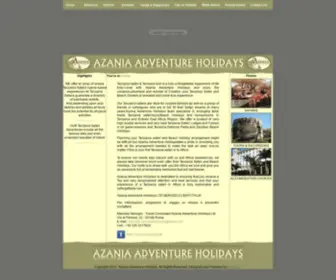 Azaniaadventure.com(Tanzania Safari) Screenshot