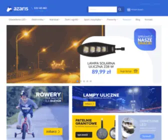 Azaris.pl(Setki produktów w niskich cenach) Screenshot