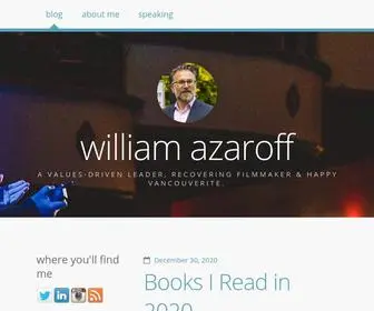 Azaroff.com(William azaroff) Screenshot