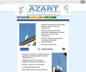 Azart.com.pl(Anteny) Screenshot