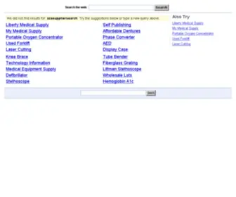 Azasuppliersearch.com(AZA Supplier Search) Screenshot