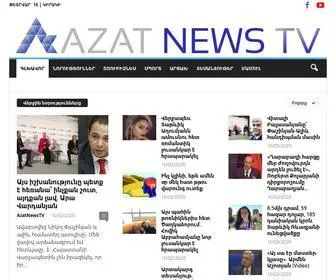 Azatnewstv.am Screenshot