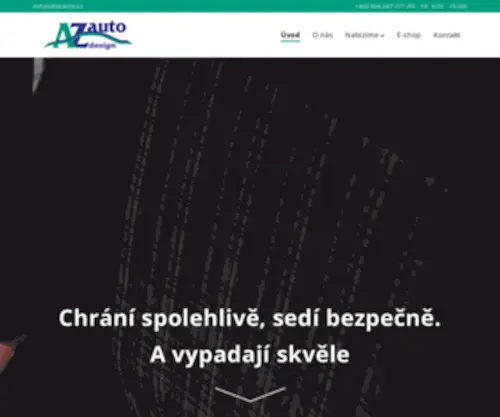 Azauto.cz(AZ Auto Design) Screenshot