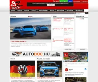 Azauto.hu(Az Autó) Screenshot