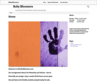 Azbabybloomers.com(6505 North 7th Street) Screenshot