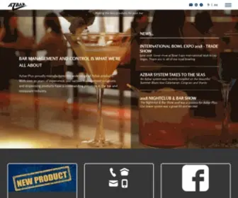 Azbarplus.com(Bar management and control is what we're all about) Screenshot