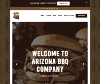 AzbbQcompany.com(Arizona BBQ Company) Screenshot