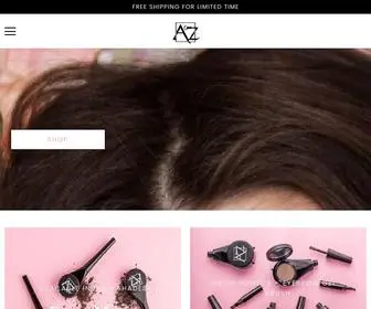 Azbeautybrows.com(AZ Beauty Brows Best Brow Powder 3 in 1) Screenshot