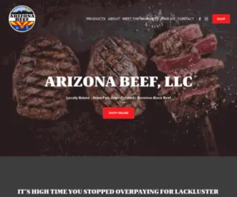 Azbeef.net(Arizona Beef) Screenshot