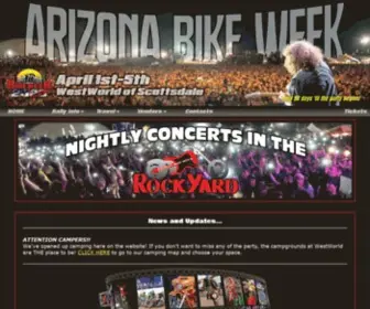 Azbikeweek.com(Arizona Bike Week 2020) Screenshot