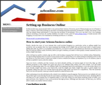 Azbonline.com(Find a domain name today. We make it easy) Screenshot