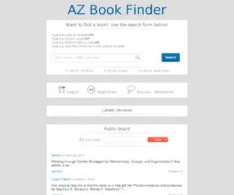 Azbookfinder.com(AZ Book Finder) Screenshot